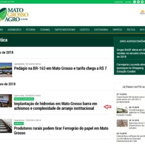 Mato Grosso Agro - Capa